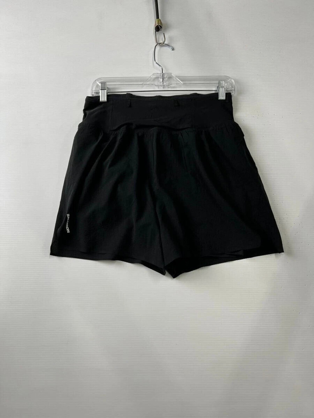 SALOMON Sense Aero 2in1 Trail Short 5" Men's Size M Deep Black NWT $80